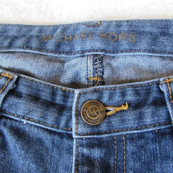 Michael Kors Women's Size 6 Boot Cut Jeans Dark Wash Denim Classic Minimalist - Picture 8 of 15